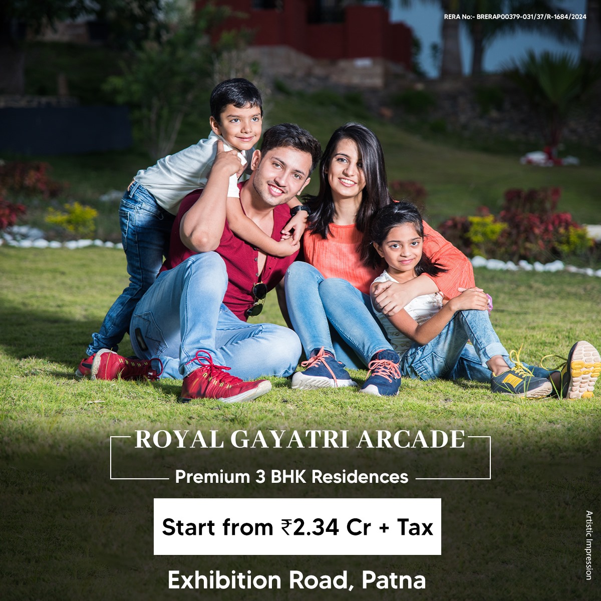 Royal Gayatri Arcade in Exhibition Road, Patna